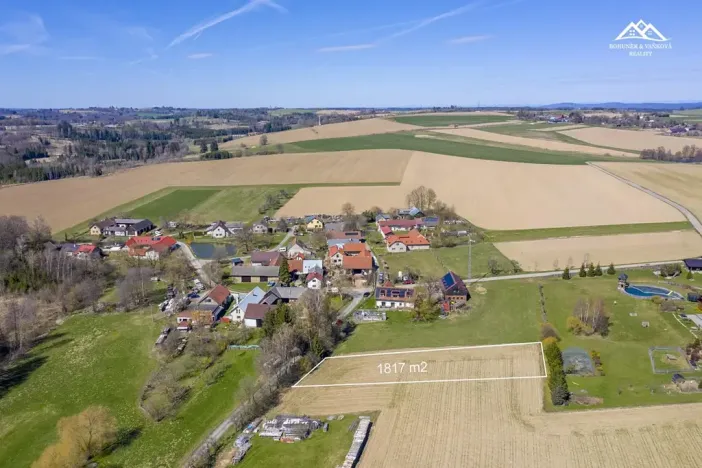 Prodej pozemku pro bydlení, Horní Krupá, 1817 m2