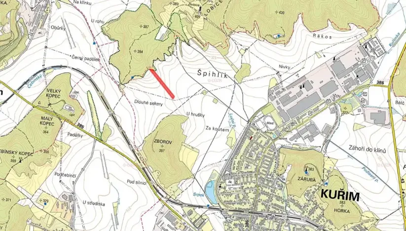 Prodej podílu pole, Kuřim, 5157 m2