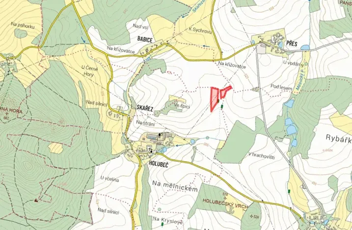 Prodej pole, Hostouň, 8805 m2