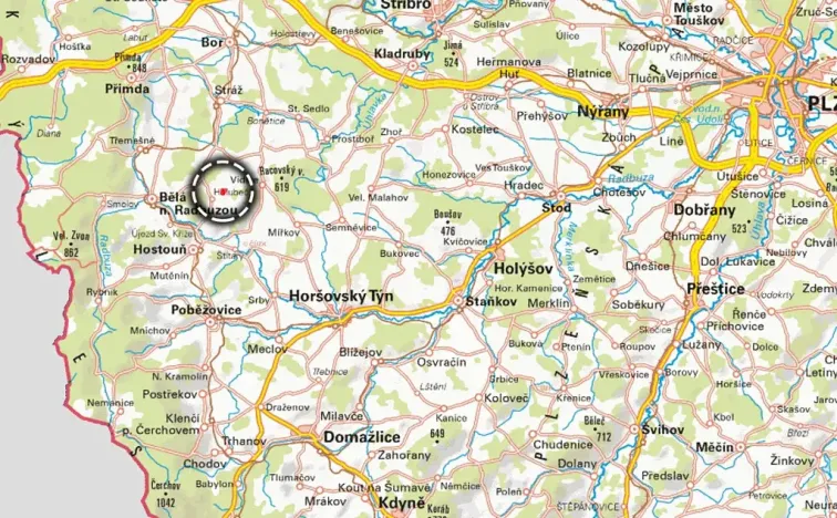 Prodej pole, Hostouň, 8805 m2