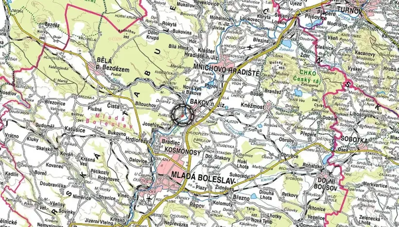 Prodej louky, Bakov nad Jizerou, 2003 m2