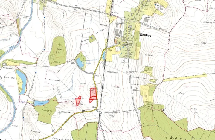 Prodej pole, Očelice, 10689 m2