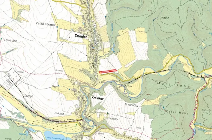 Prodej pole, Tatenice, 18529 m2