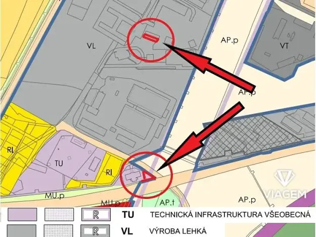 Prodej pole, Kadaň, 354 m2