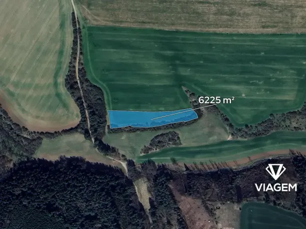 Prodej podílu pole, Vranová, 518 m2