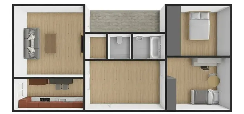 Pronájem bytu 3+1, Brno, Poříčí, 81 m2