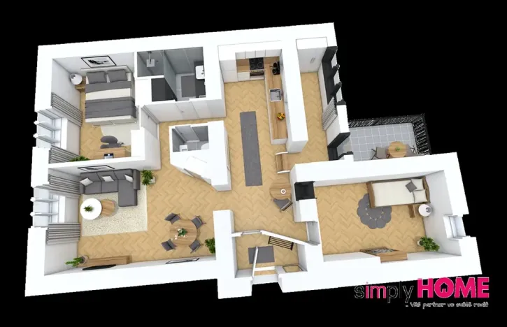 Prodej bytu 3+kk, Praha - Nusle, Na Jezerce, 81 m2