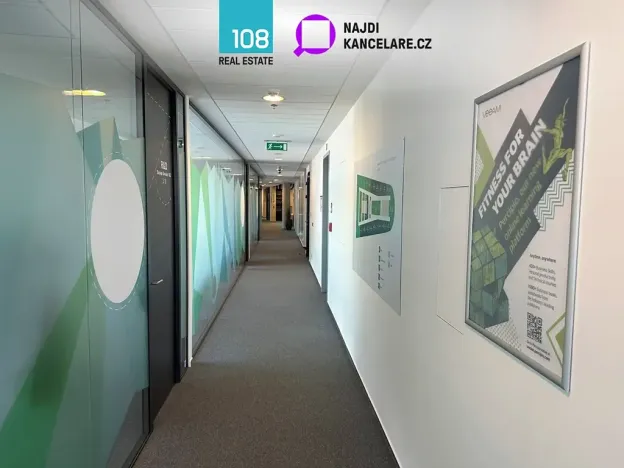 Pronájem kanceláře, Praha - Holešovice, Argentinská, 597 m2