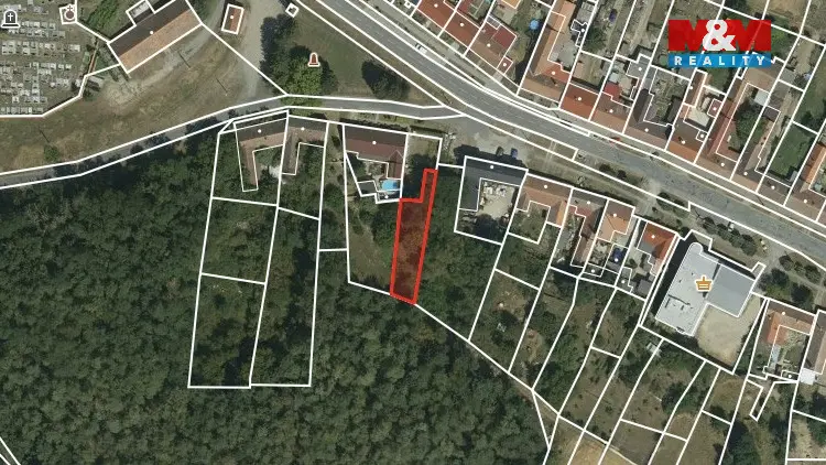 Prodej zahrady, Oleksovice, 385 m2