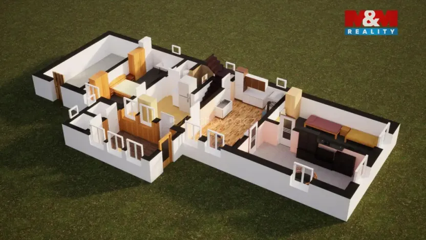 Prodej rodinného domu, Spomyšl, 350 m2