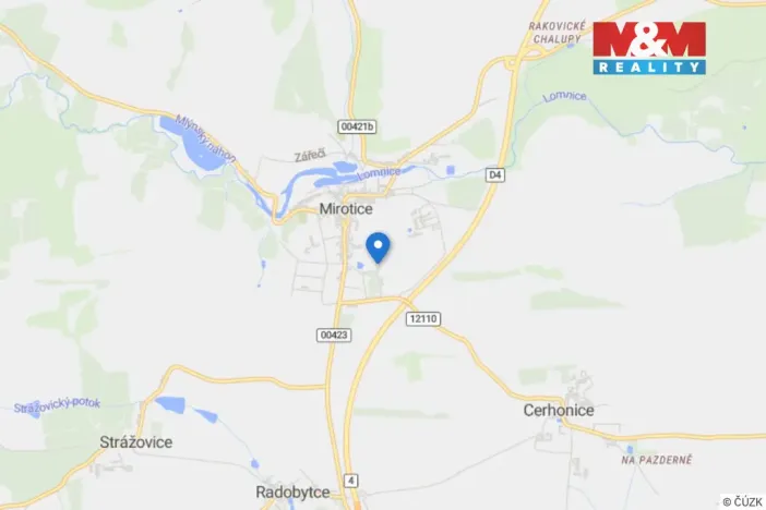 Prodej bytu 3+1, Mirotice, Za Sady, 70 m2