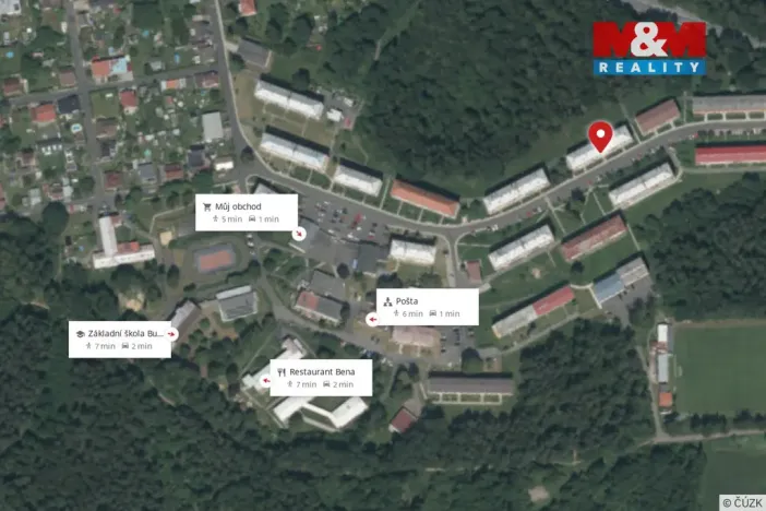 Prodej bytu 2+1, Bukovany, 52 m2