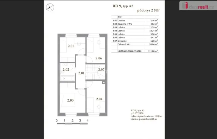 Prodej rodinného domu, Odolena Voda, Pod Humny, 111 m2