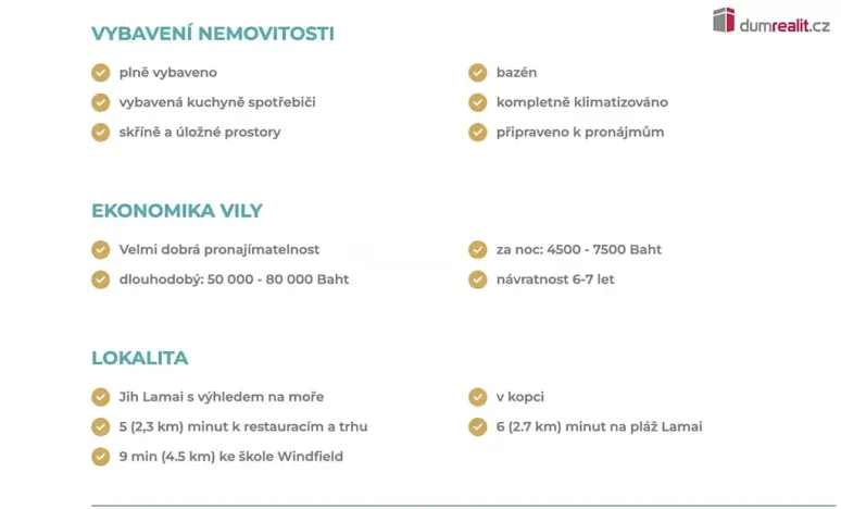 Prodej bytu 1+kk, Ko Samui, Thajsko, 35 m2