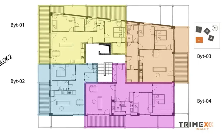 Prodej bytu 3+kk, Valašské Meziříčí, Štěpánov, 79 m2