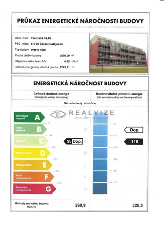 Pronájem bytu 3+kk, České Budějovice, Pasovská, 84 m2