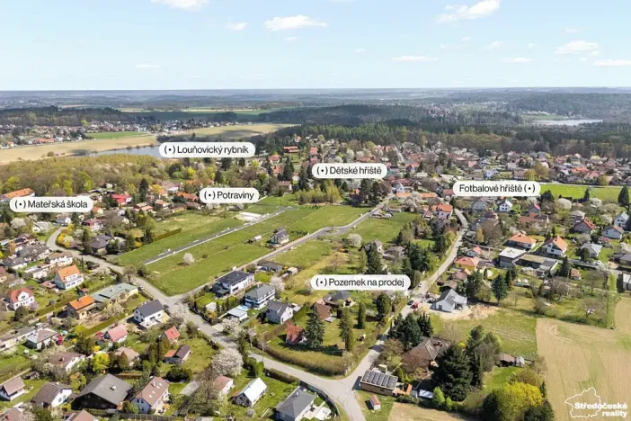 Prodej pozemku pro bydlení, Louňovice, 3004 m2