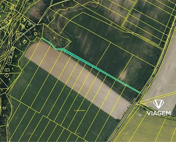 Prodej podílu pole, Žumberk, 1739 m2