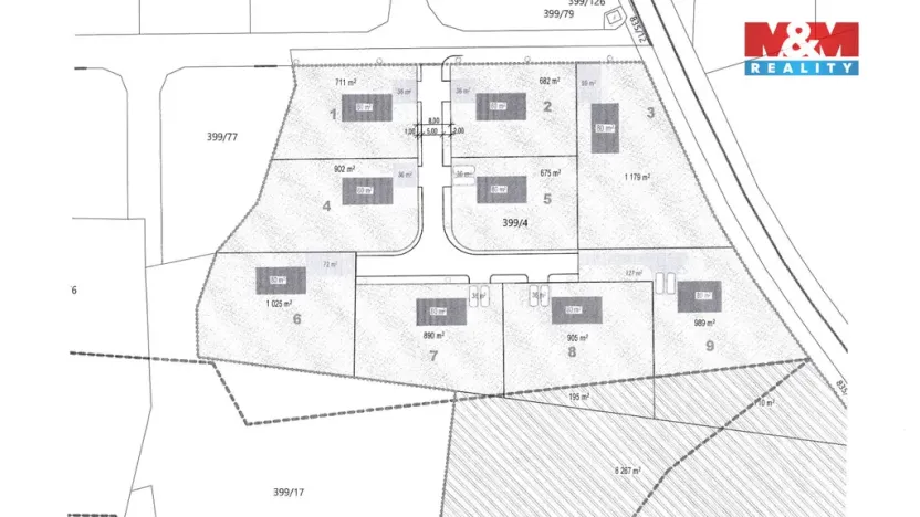 Prodej pozemku pro bydlení, Praha, Třísovská, 15939 m2