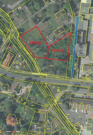 Prodej komerčního pozemku, Lovosice, Terezínská, 4100 m2