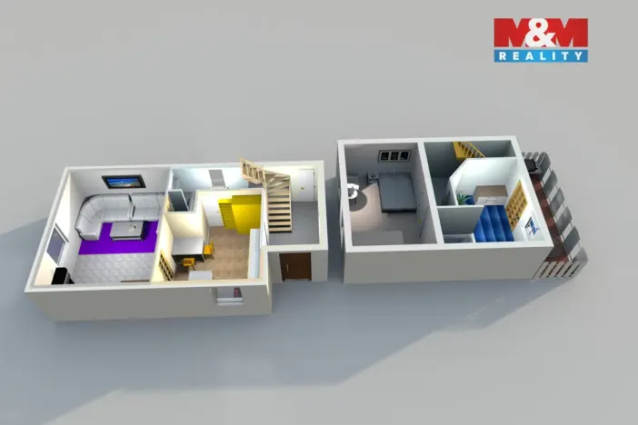 Prodej rodinného domu, Červené Pečky, 9. května, 78 m2