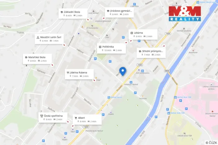 Prodej bytu 3+1, Náchod, Pražská, 57 m2