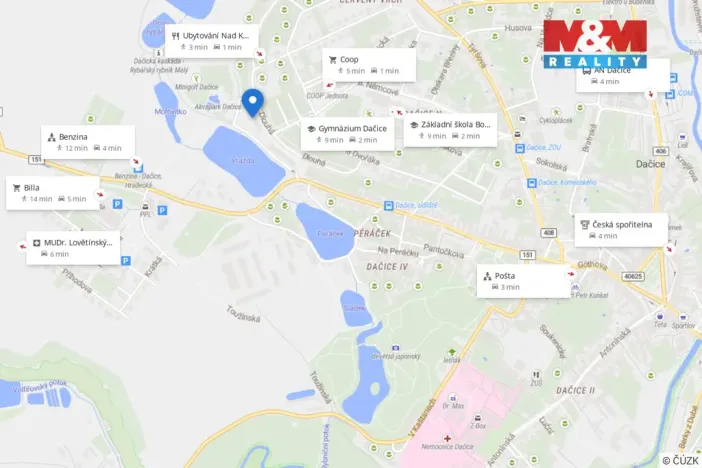 Prodej bytu 4+1, Dačice - Dačice V, Dlouhá, 78 m2