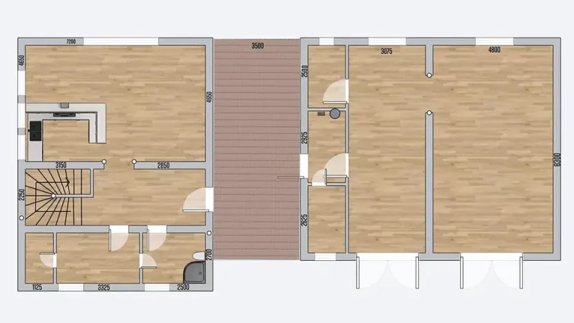 Prodej rodinného domu, Kněževes, Libušina, 128 m2