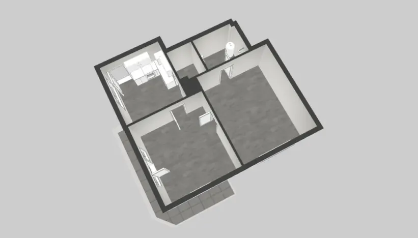 Pronájem bytu 2+1, Červený Kostelec, Rybničná, 71 m2