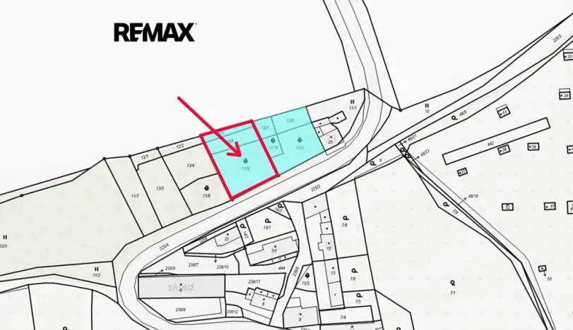 Prodej pozemku pro bydlení, Slaný, 778 m2