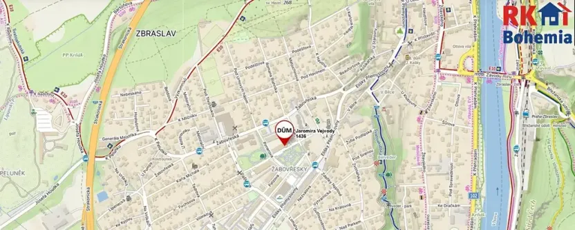 Pronájem bytu 2+1, Praha - Zbraslav, Jaromíra Vejvody, 75 m2