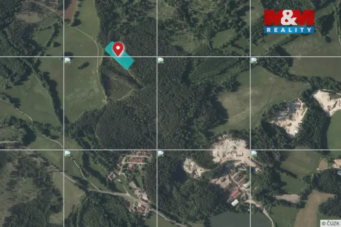 Prodej lesa, Mrákotín, 7873 m2