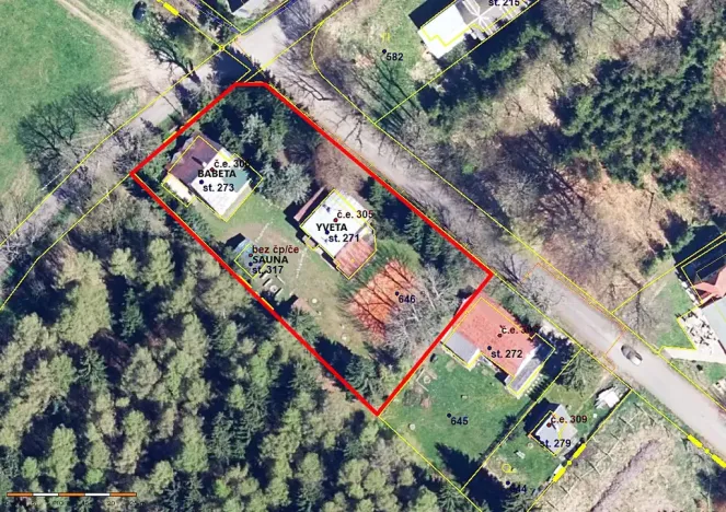 Prodej - jiné, Telnice, 2077 m2