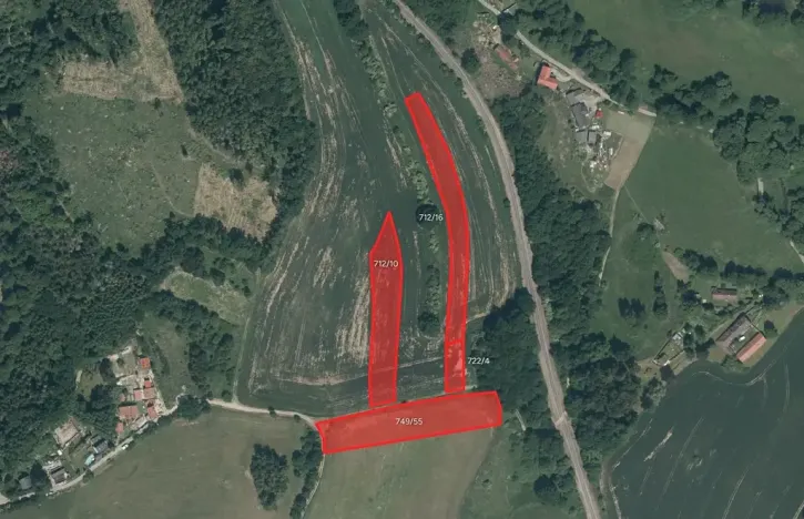 Prodej pole, Chotýšany, 13942 m2