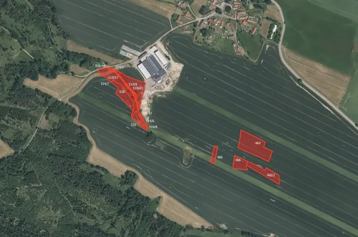 Prodej pole, Oslov, 93428 m2