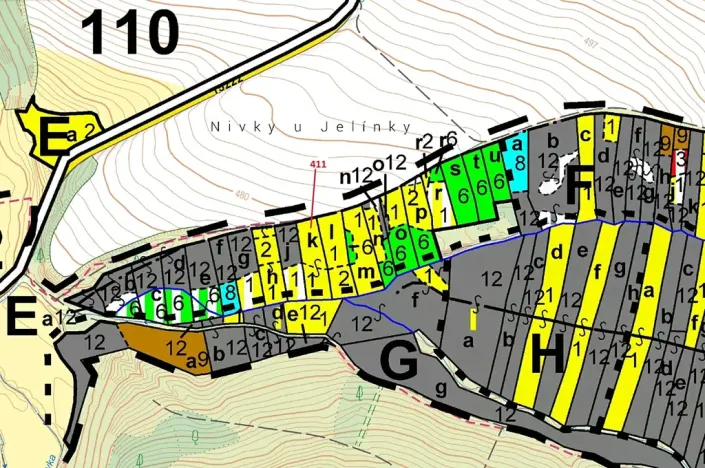 Dražba lesa, Chotěbudice, 1979 m2