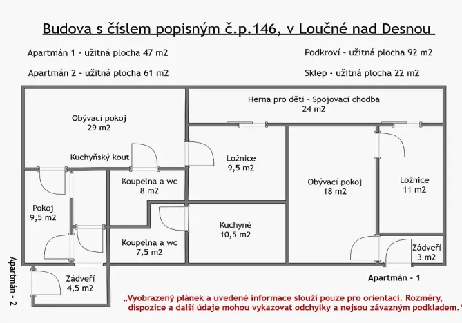 Prodej domu, Loučná nad Desnou - Rejhotice, 221 m2