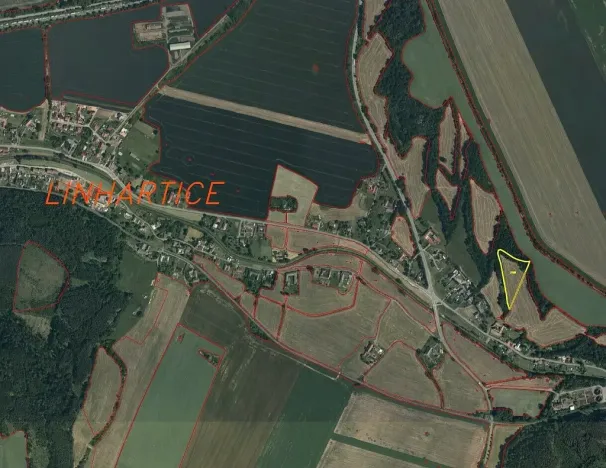 Prodej pozemku, Linhartice, 9269 m2
