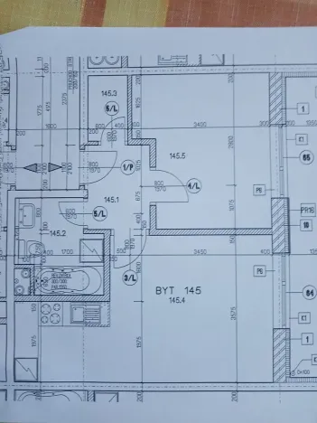 Pronájem bytu 2+kk, Roztoky, Tyršovo nám., 42 m2