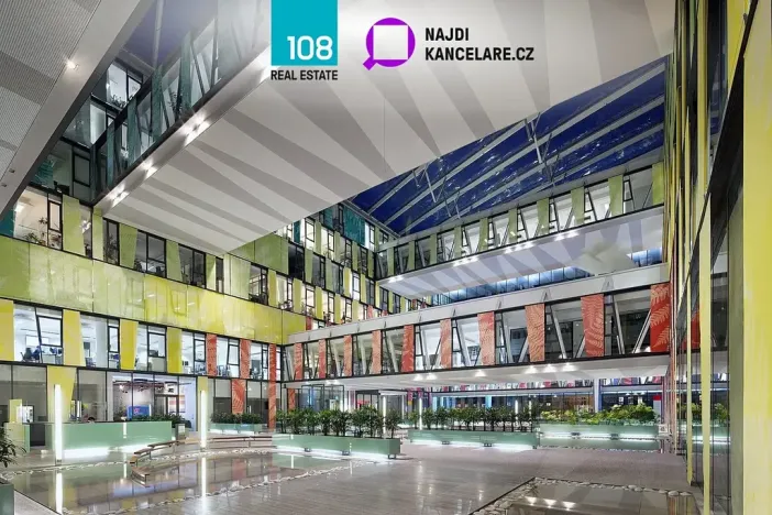 Pronájem kanceláře, Praha - Karlín, Karolinská, 2679 m2