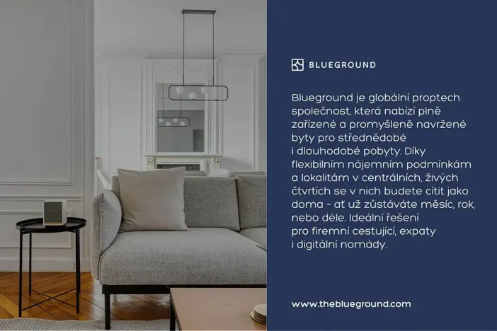 Pronájem bytu 2+kk, Praha - Košíře, Plzeňská, 51 m2