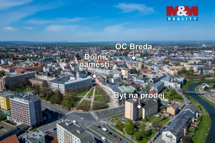 Prodej bytu 3+1, Opava - Předměstí, Vodní, 64 m2