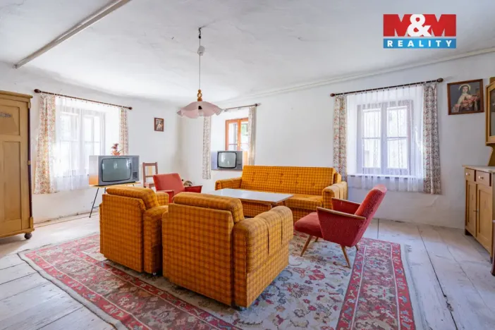 Prodej zemědělské usedlosti, Dříteň - Libív, 125 m2