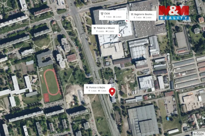 Pronájem kanceláře, Hradec Králové - Nový Hradec Králové, Brněnská, 38 m2