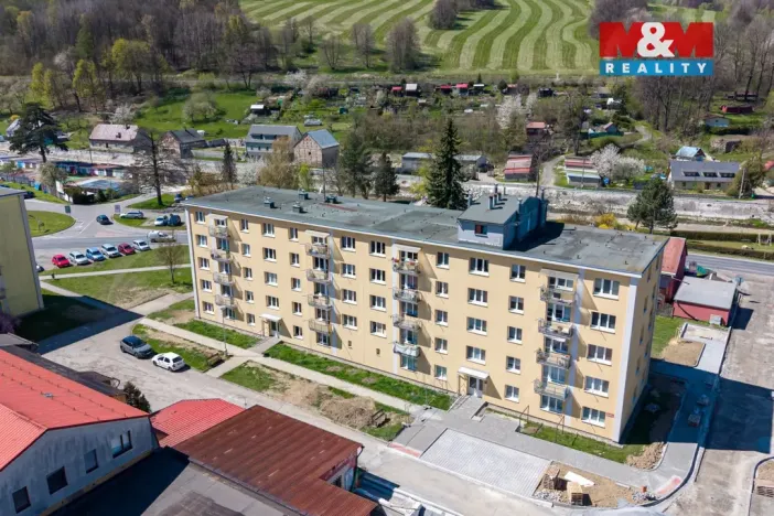 Prodej bytu 2+1, Jeseník, Halasova, 51 m2