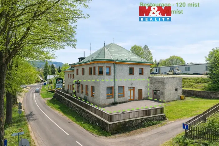 Prodej restaurace, Teplice nad Metují - Dolní Teplice, 645 m2