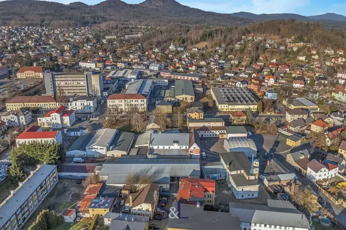 Prodej výrobních prostor, Nový Bor, Sklářská, 6477 m2