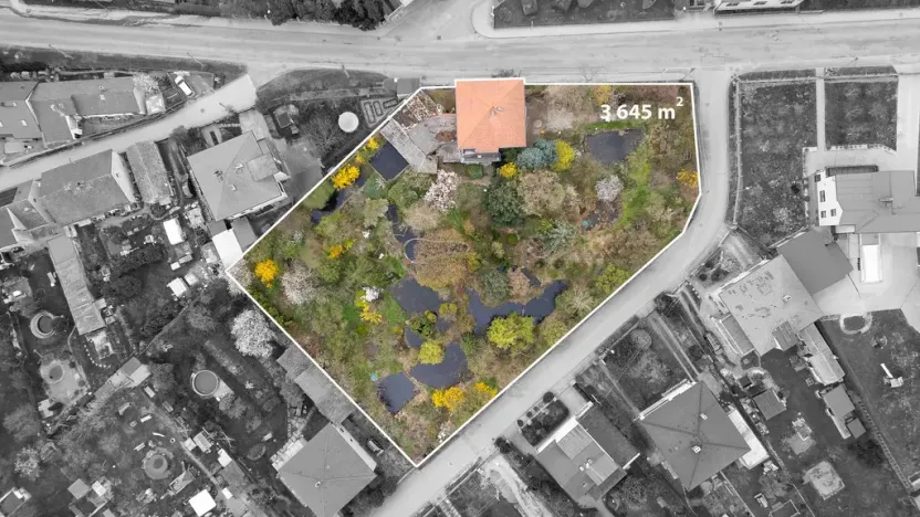 Prodej pozemku, Lhota, 3645 m2