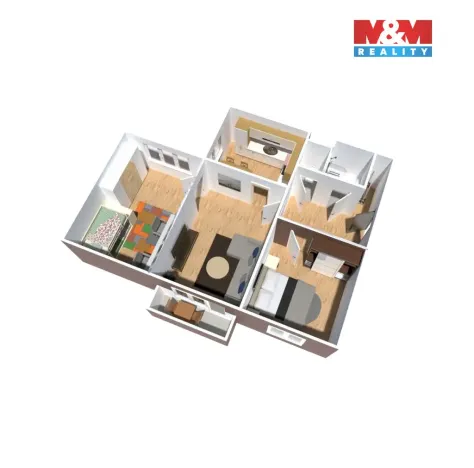 Prodej bytu 3+1, Ostrava - Bělský Les, Jiřího Herolda, 74 m2