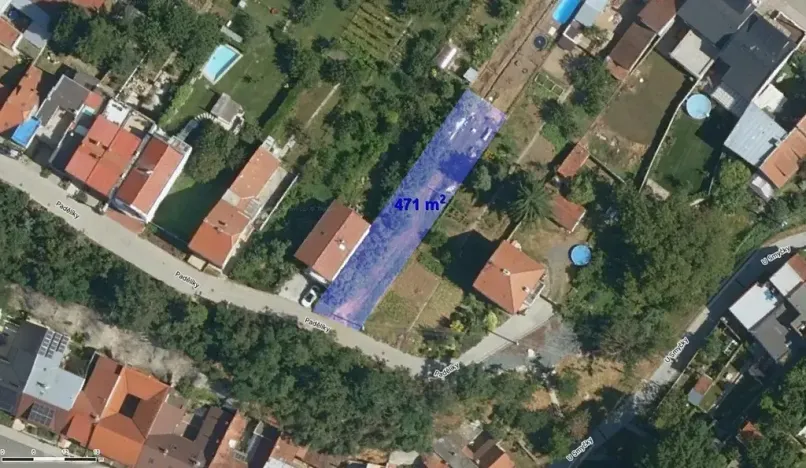 Prodej pozemku pro bydlení, Brno, Padělíky, 471 m2